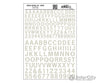 Woodland Scenics 0733 Gothic R.r. - White Decals