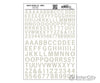 Woodland Scenics 0733 Gothic R.r. - White Decals