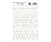 Woodland Scenics 0738 Cond. Gothic R.r. - White Decals