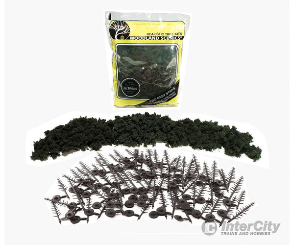 Woodland Scenics 1104 Kit - Green Conifer (2.25’ - 4’) (42/Pk) Trees & Vegetation
