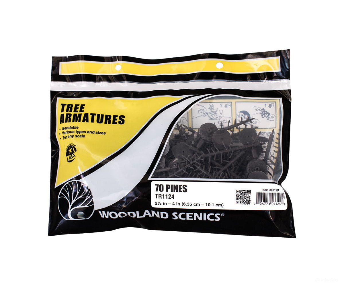 Woodland Scenics 1124 Armature - Pine (2.5’ - 4’) Trees & Vegetation