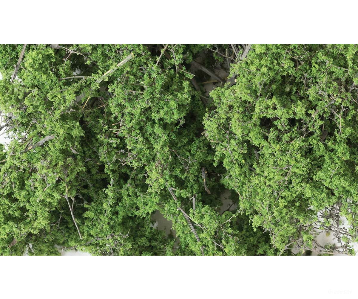 Woodland Scenics 1131 Fine Leaf-Medium Green (75 Cu.In.) Flock & Turf