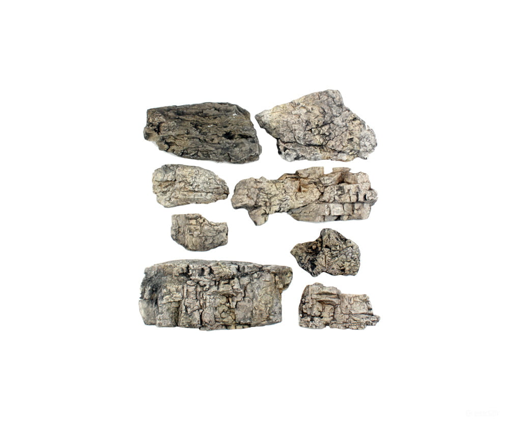 Woodland Scenics 1137 Ready Rocks - Faceted & Landforms