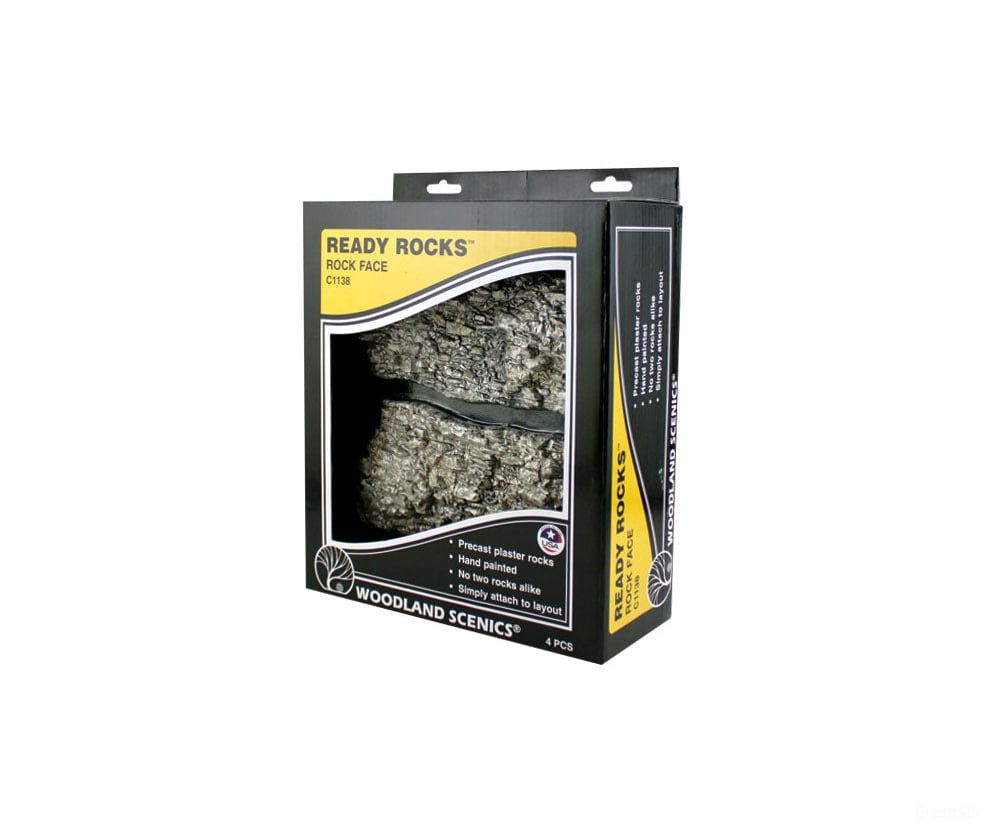 Woodland Scenics 1138 Ready Rocks - Rock Face & Landforms