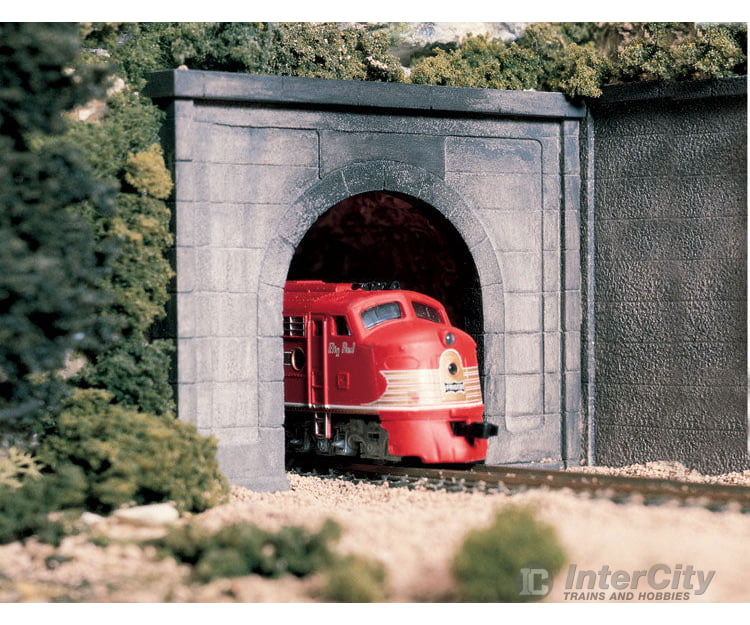 Woodland Scenics 1152 Tunnel Portal Concrete Single (N) (2/Pk) Tunnels & Bridges