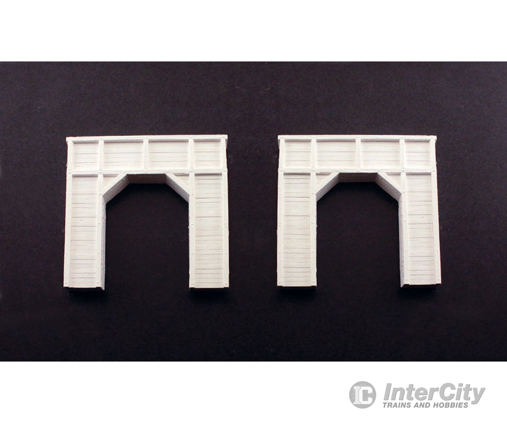 Woodland Scenics 1154 Tunnel Portal Timber Single (N) (2/Pk) Tunnels & Bridges