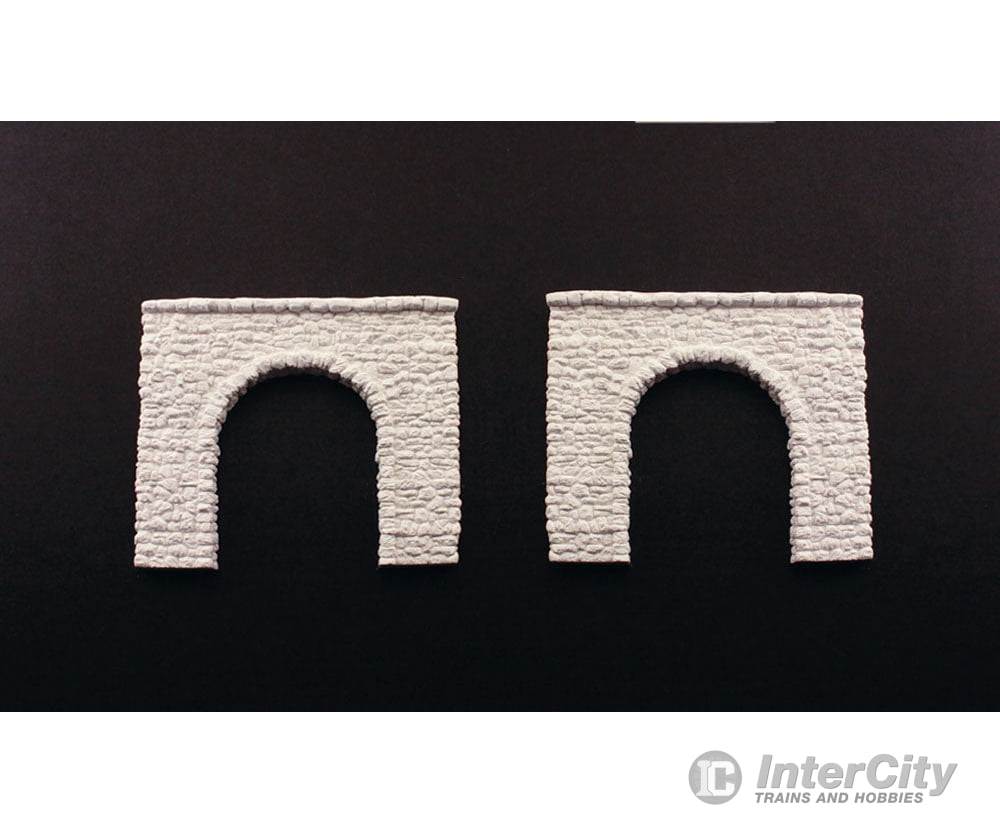 Woodland Scenics 1155 Tunnel Portal Random Stone Single(N) (2/Pk) Tunnels & Bridges