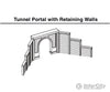 Woodland Scenics 1156 Tunnel Portal Concrete Double (N) (2/Pk) Tunnels & Bridges