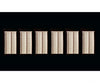 Woodland Scenics 1160 Wall - Timber (N) (6/Pk) Tunnels & Bridges