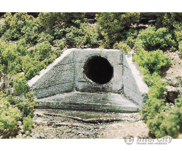 Woodland Scenics 1162 Culvert - Concrete (N) (2/Pk) Tunnels & Bridges