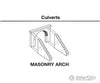 Woodland Scenics 1163 Culverts Pkg(2) (Unpainted Hydrocal(R) Castings) Masonry Tunnels & Bridges