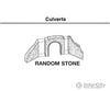 Woodland Scenics 1164 Culvert-Random Stone (N) (2/Pk) Tunnels & Bridges