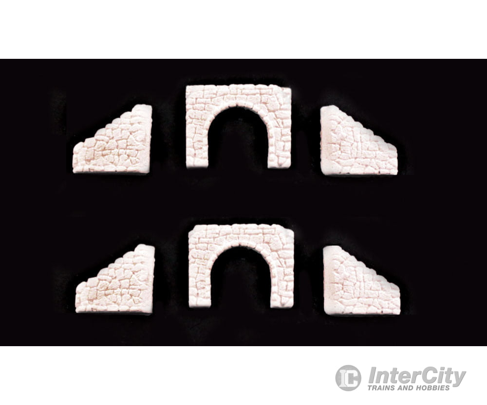 Woodland Scenics 1164 Culvert-Random Stone (N) (2/Pk) Tunnels & Bridges