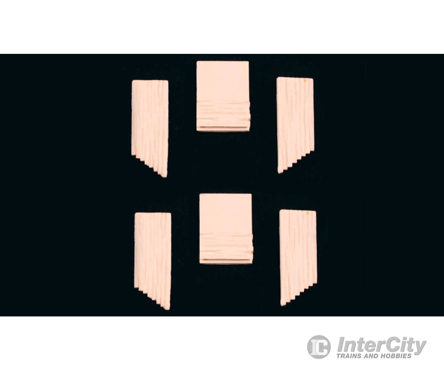 Woodland Scenics 1165 Culverts Pkg(2) (Unpainted Hydrocal(R) Castings) Timber Tunnels & Bridges