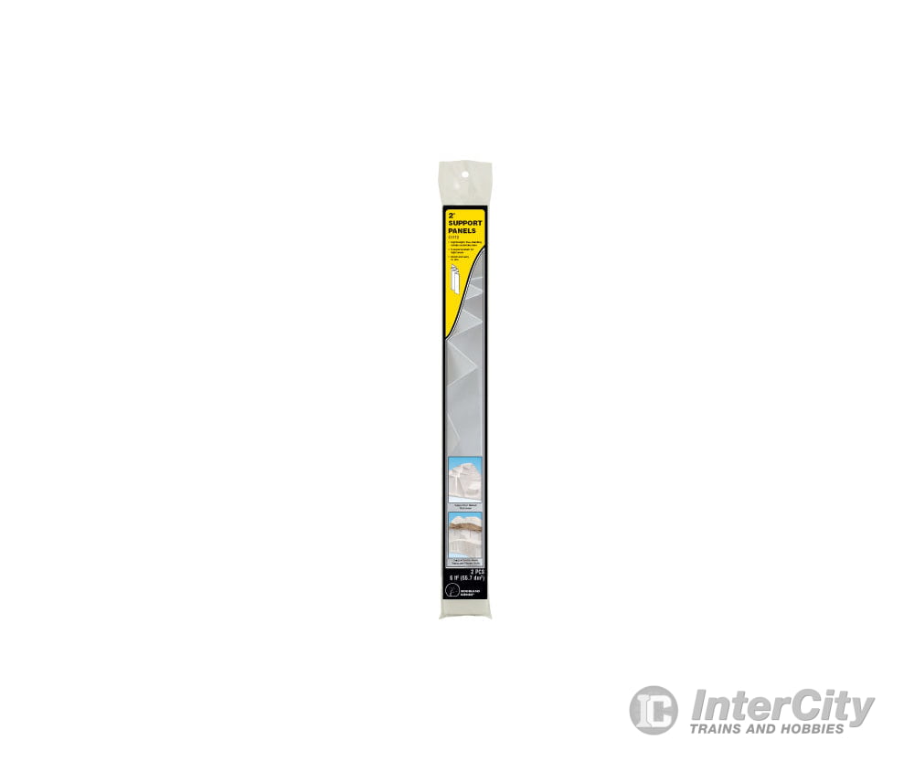 Woodland Scenics 1172 2’ Foam Support Panel 1/16 X 18 24’.2 45.7 61Cm Pkg(2) Landform Building