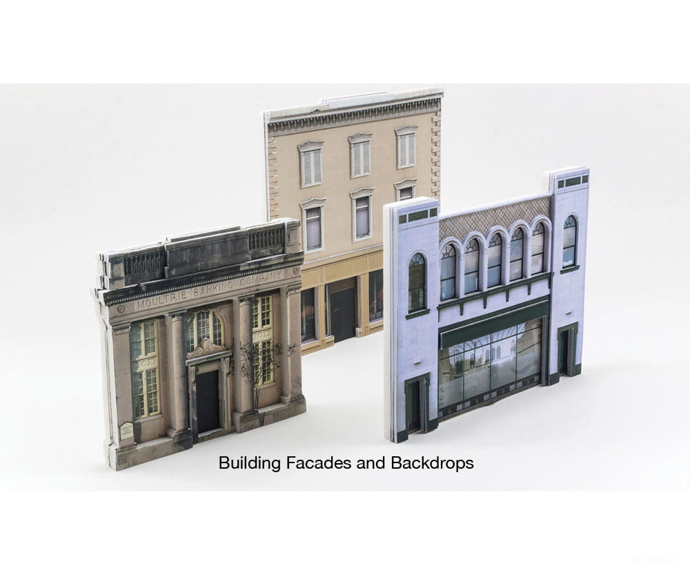 Woodland Scenics 1177 Assorted Modeling Sheets - 4Pcs/Pk Landform Building