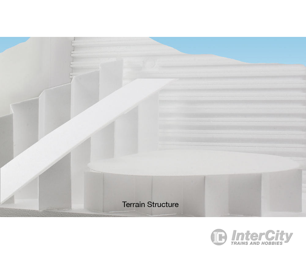 Woodland Scenics 1177 Assorted Modeling Sheets - 4Pcs/Pk Landform Building