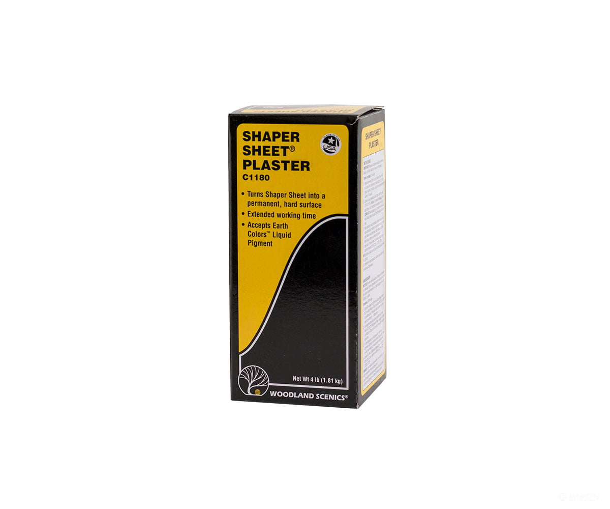 Woodland Scenics 1180 Shaper Sheet Plaster Landform Building