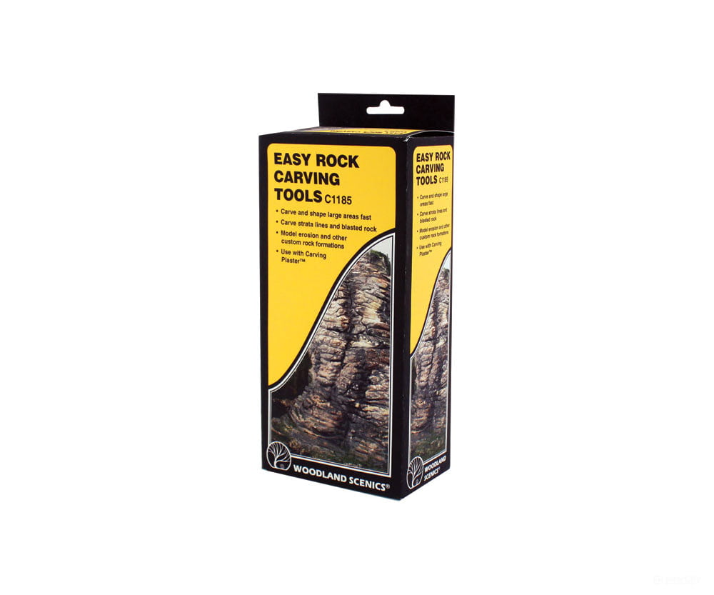 Woodland Scenics 1185 Easy Rock Carving Tools Landform Building