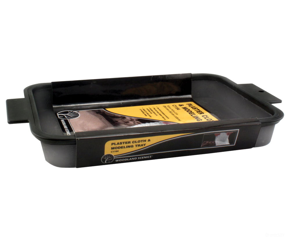 Woodland Scenics 1194 Plaster Cloth/Modeling Tray - - 10 X 14 1 - 3/4’ 25.4 35.5 4.44Cm Other