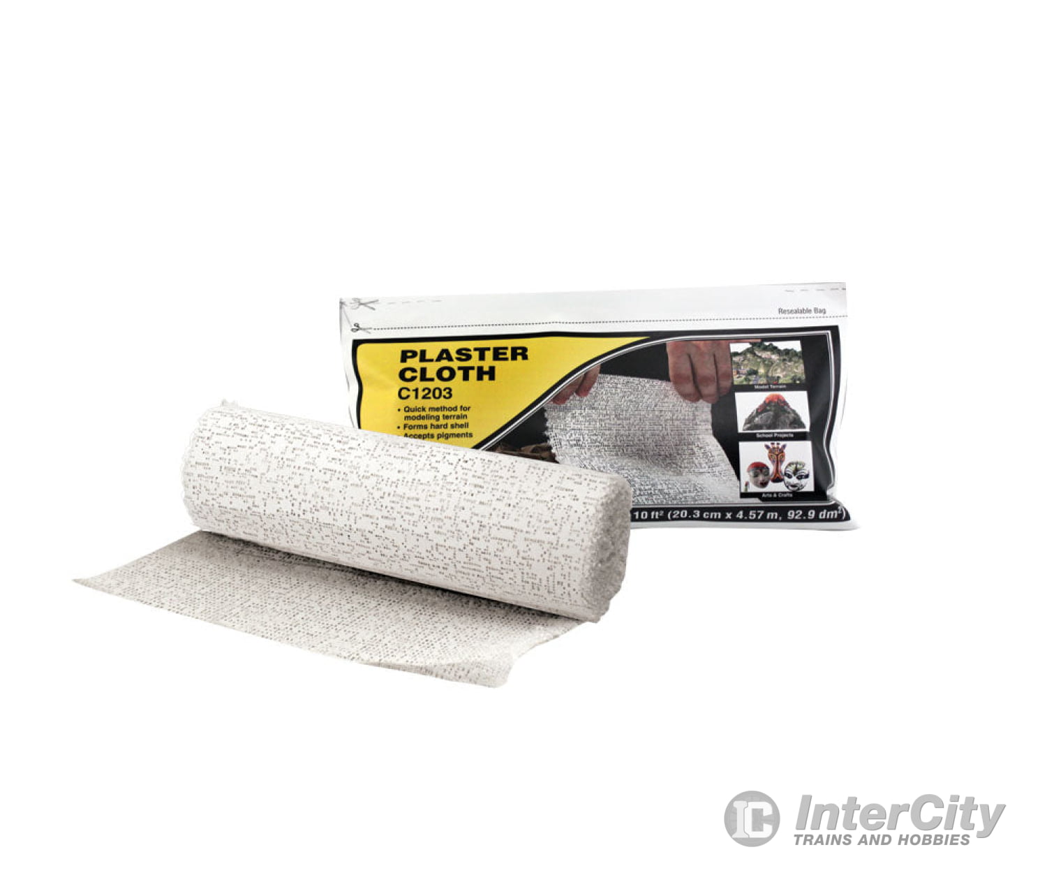 Woodland Scenics 1203 Plaster Cloth (10 Sq.ft.roll) Landform Building