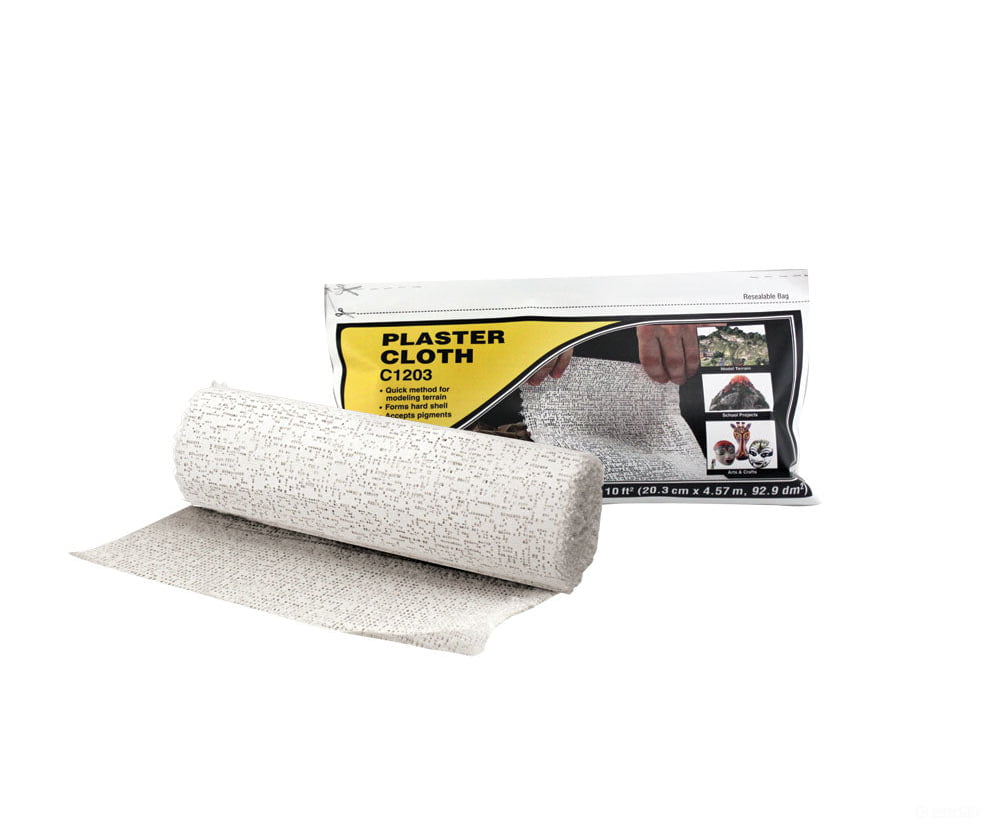 Woodland Scenics 1203 Plaster Cloth (10 Sq.ft.roll) Landform Building