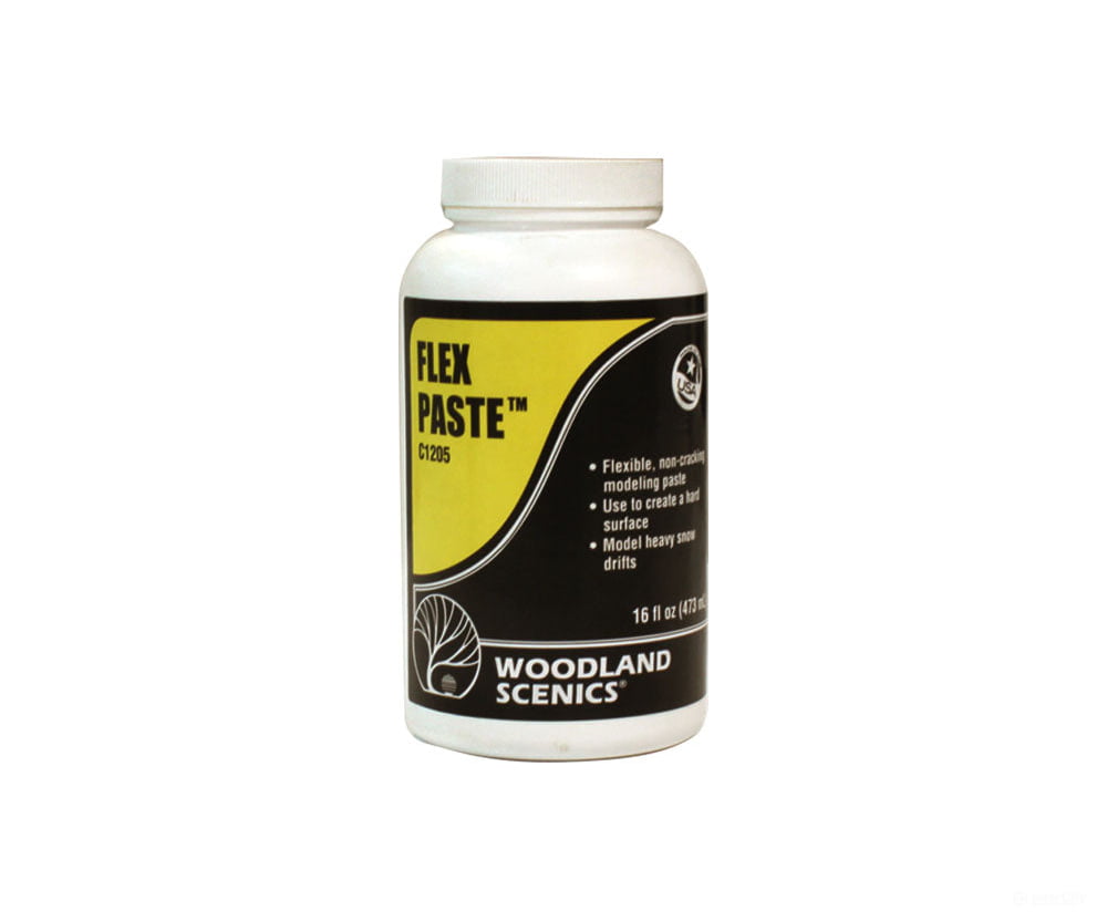 Woodland Scenics 1205 Flex Paste(16 Oz) Glues & Adhesives