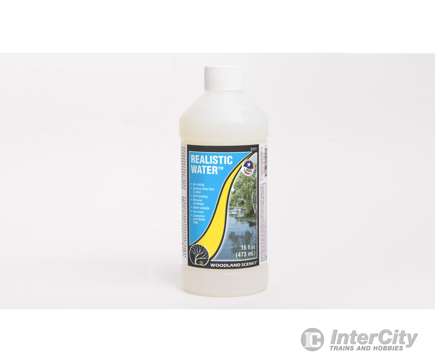 Woodland Scenics 1211 Realistic Water (16 Oz) ** Freeze Warning Other Scenery