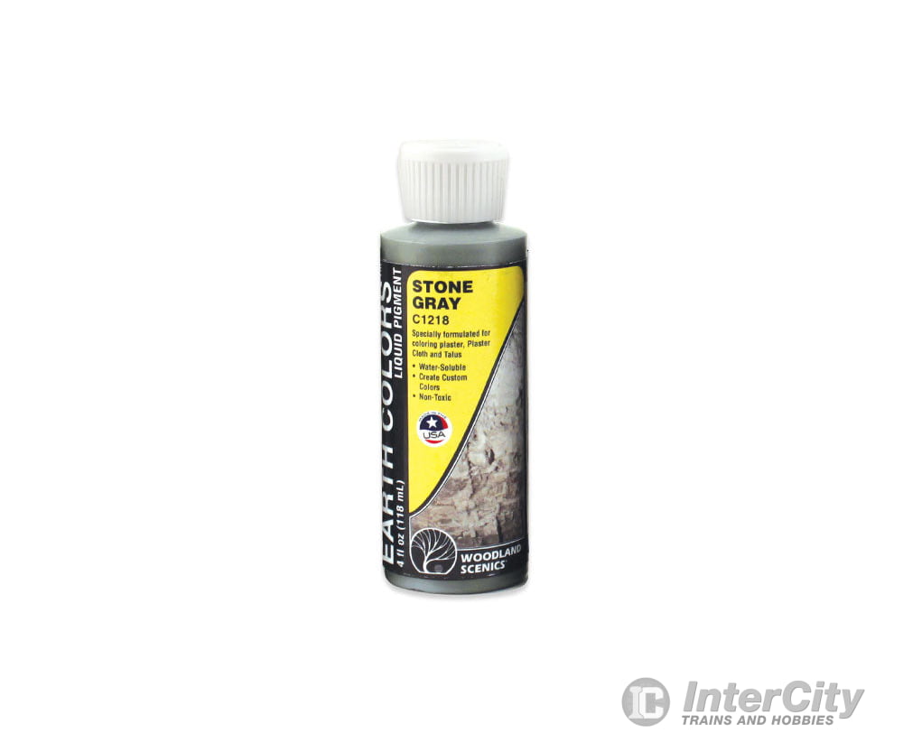 Woodland Scenics 1218 Paint - Stone Grey Terrain (4 Oz) Paint