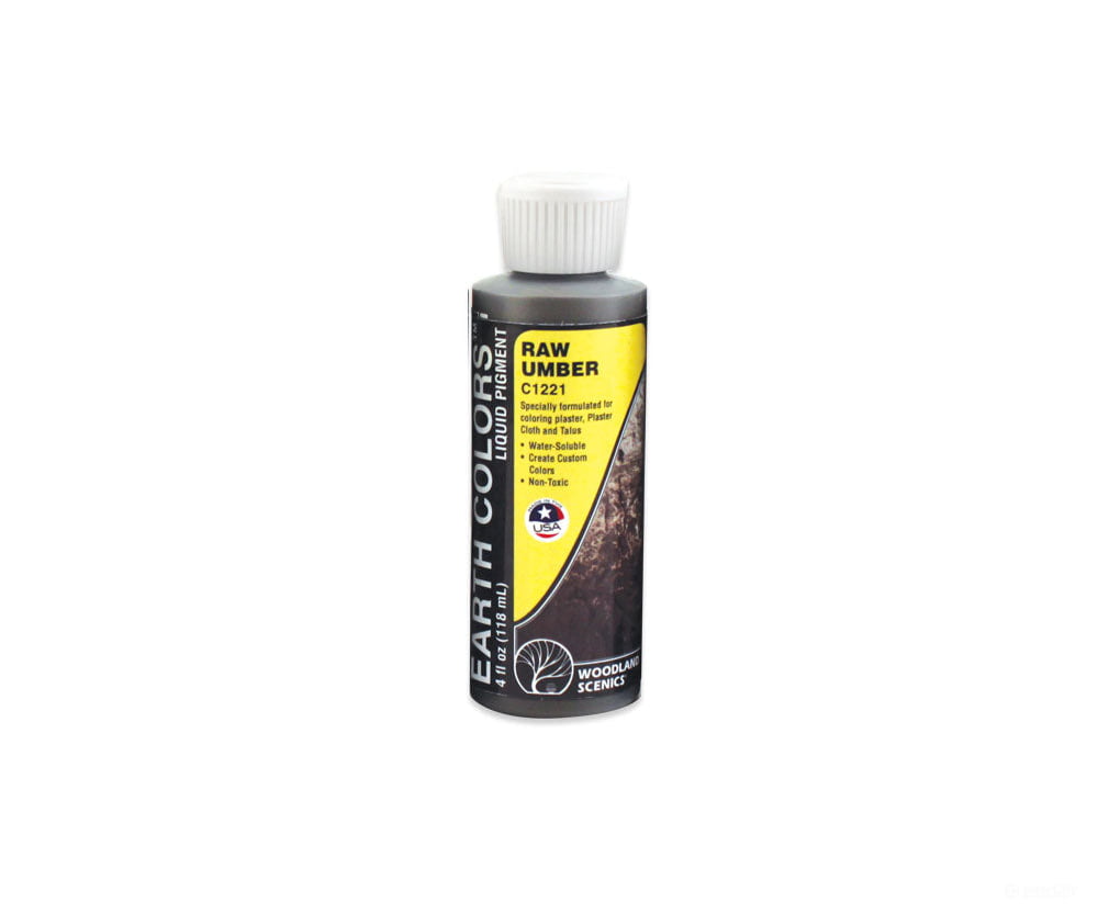 Woodland Scenics 1221 Paint - Raw Umber Paint