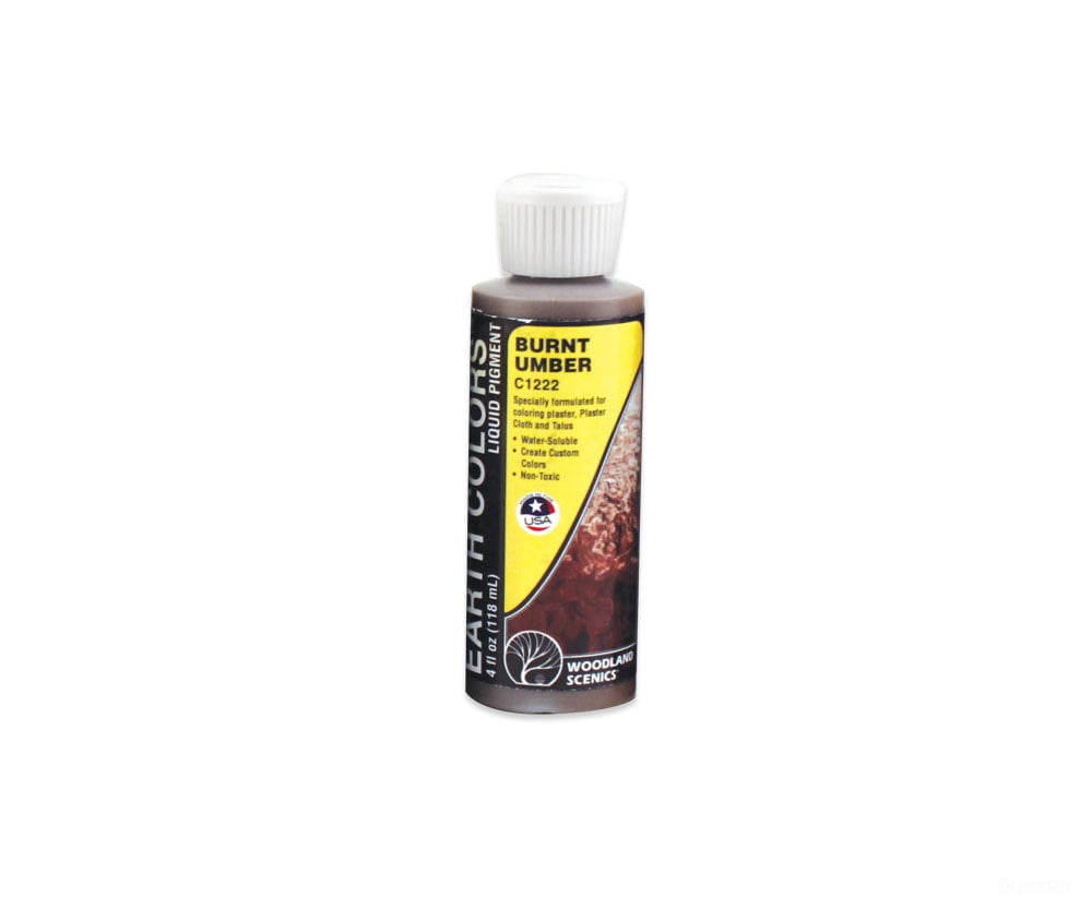 Woodland Scenics 1222 Paint - Burnt Umber Paint