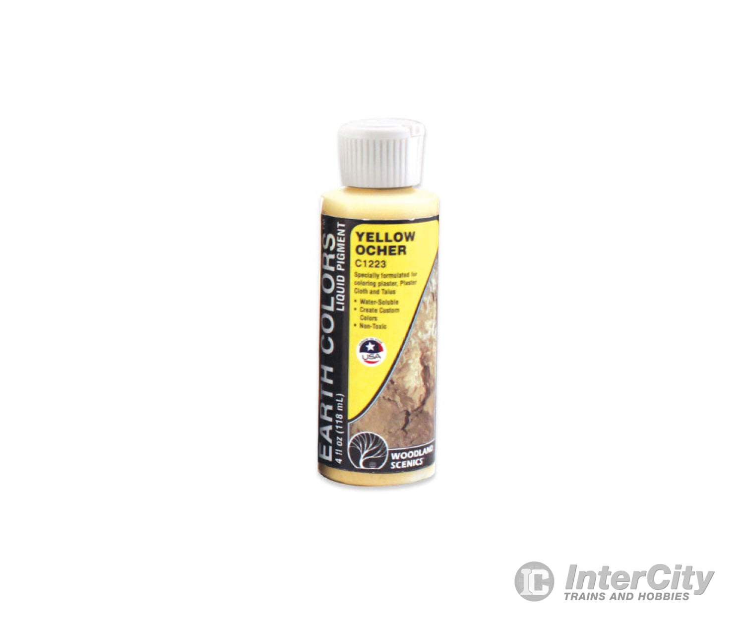 Woodland Scenics 1223 Paint - Ocher Yel Paint