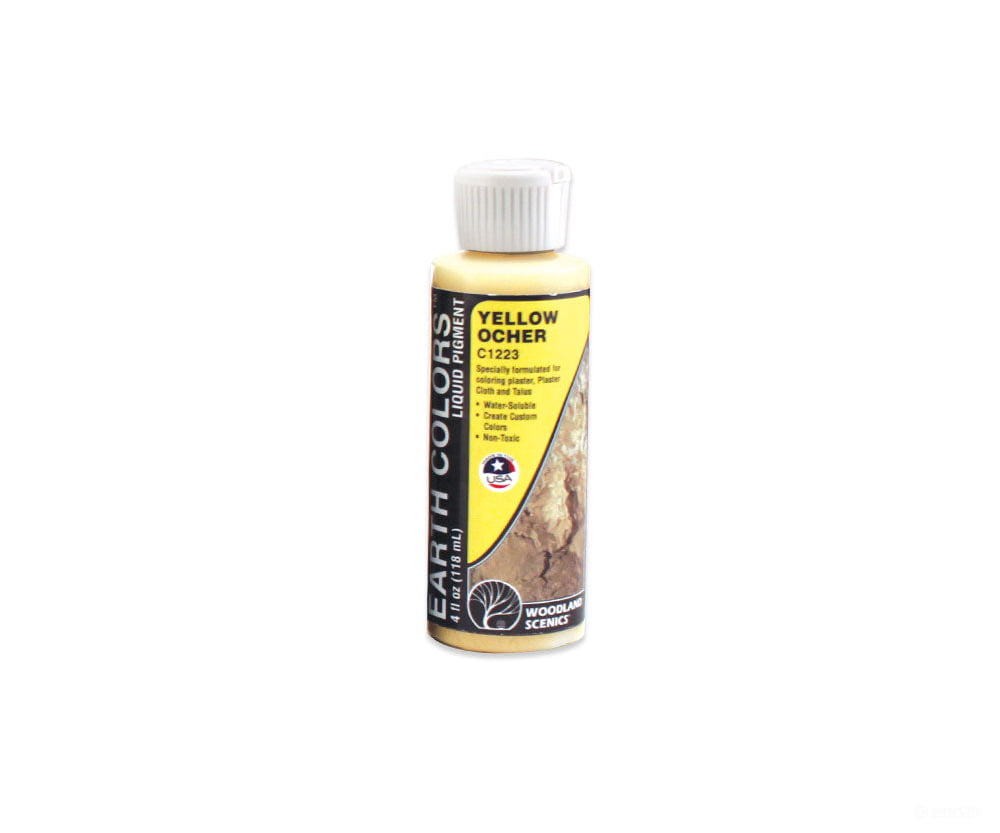 Woodland Scenics 1223 Paint - Ocher Yel Paint