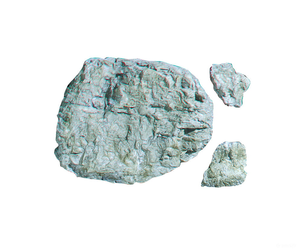 Woodland Scenics 1235 Mold-Laced Face Rock Rocks & Landforms