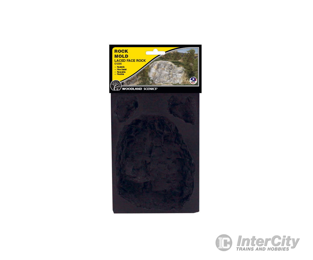 Woodland Scenics 1235 Mold-Laced Face Rock Rocks & Landforms