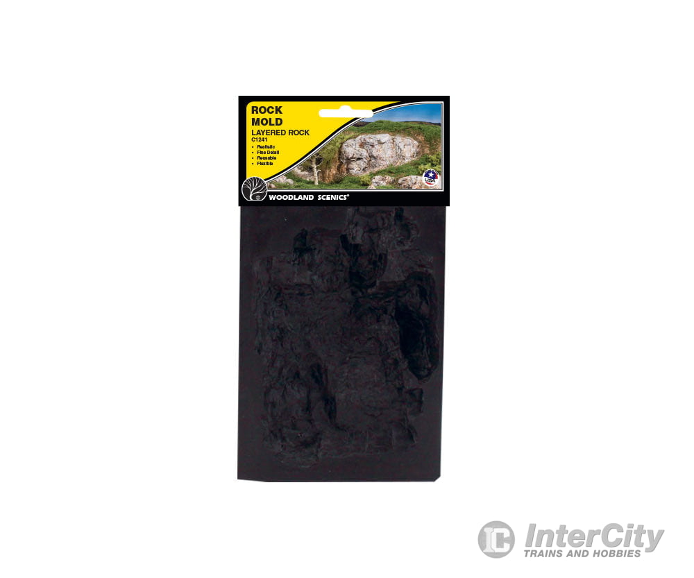 Woodland Scenics 1241 Mold - Layered Rock Rocks & Landforms