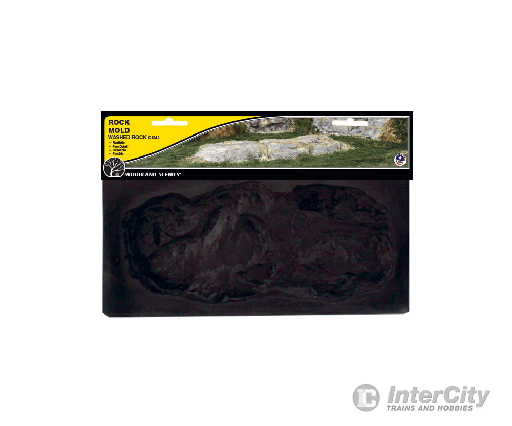 Woodland Scenics 1242 Rock Molds - - Washed Rocks & Landforms