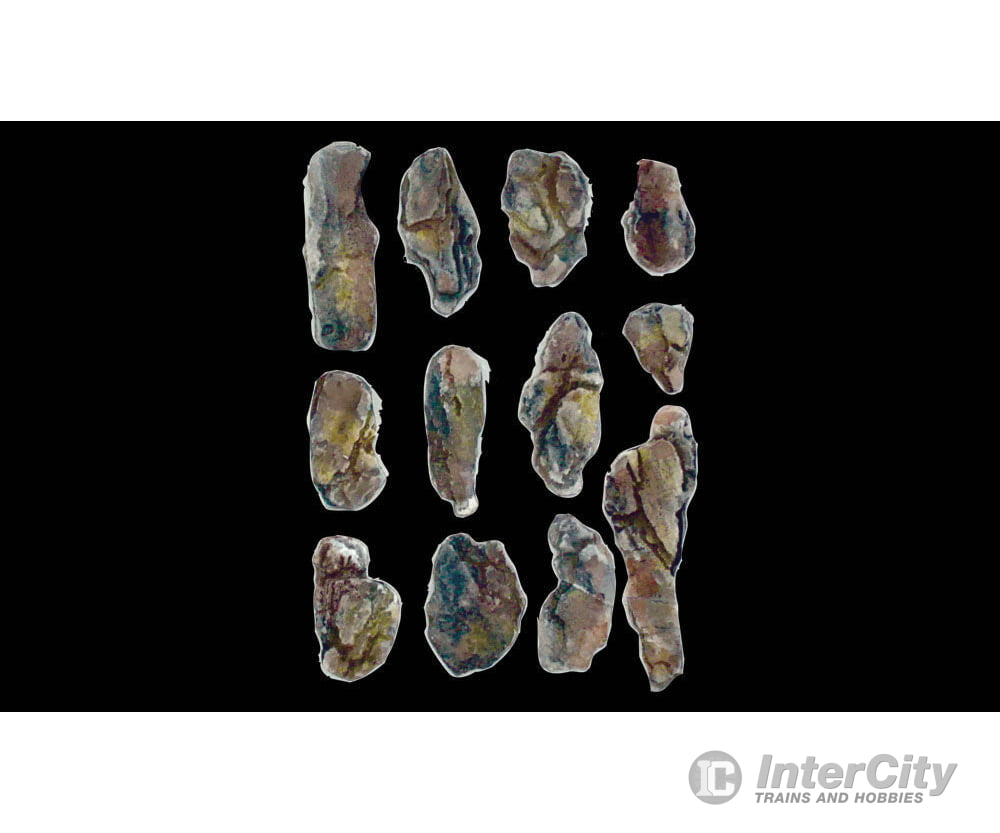 Woodland Scenics 1246 Rock Mold - Creek Bed Rocks Rocks & Landforms