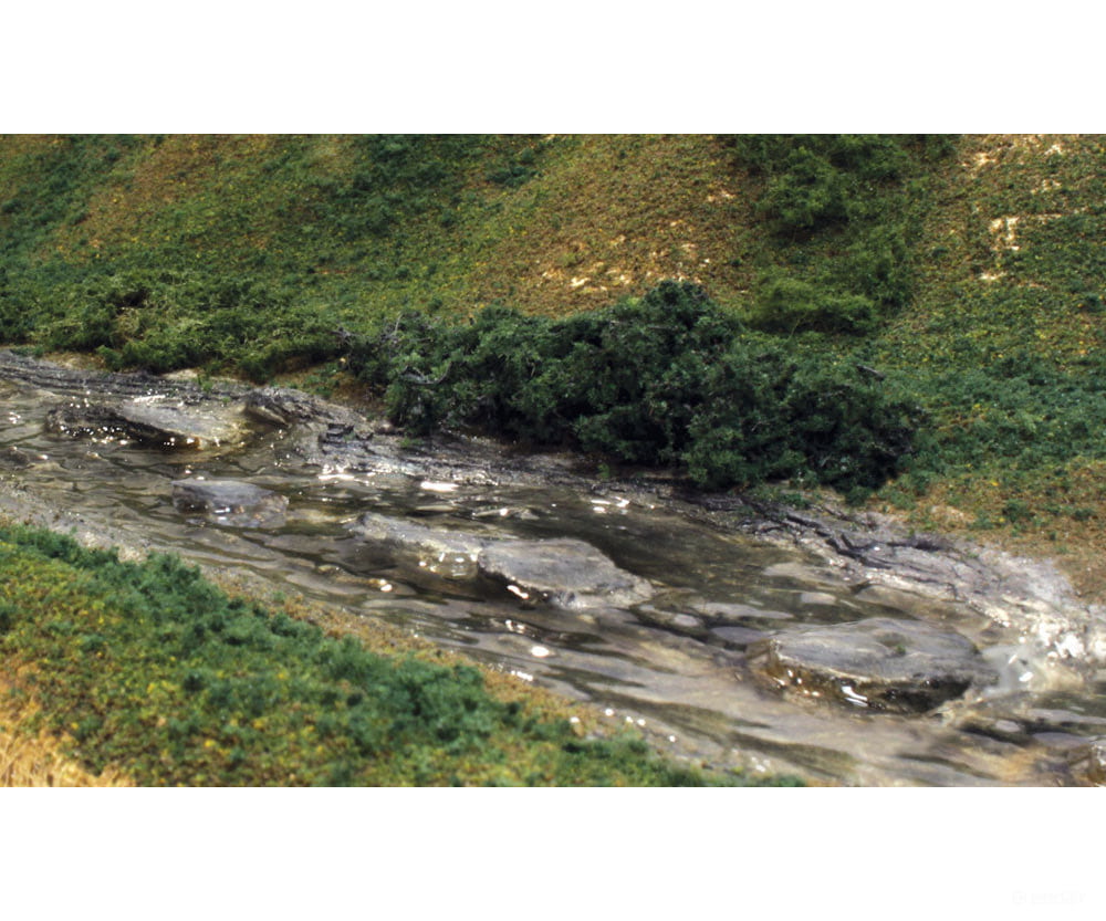 Woodland Scenics 1246 Rock Mold - Creek Bed Rocks & Landforms