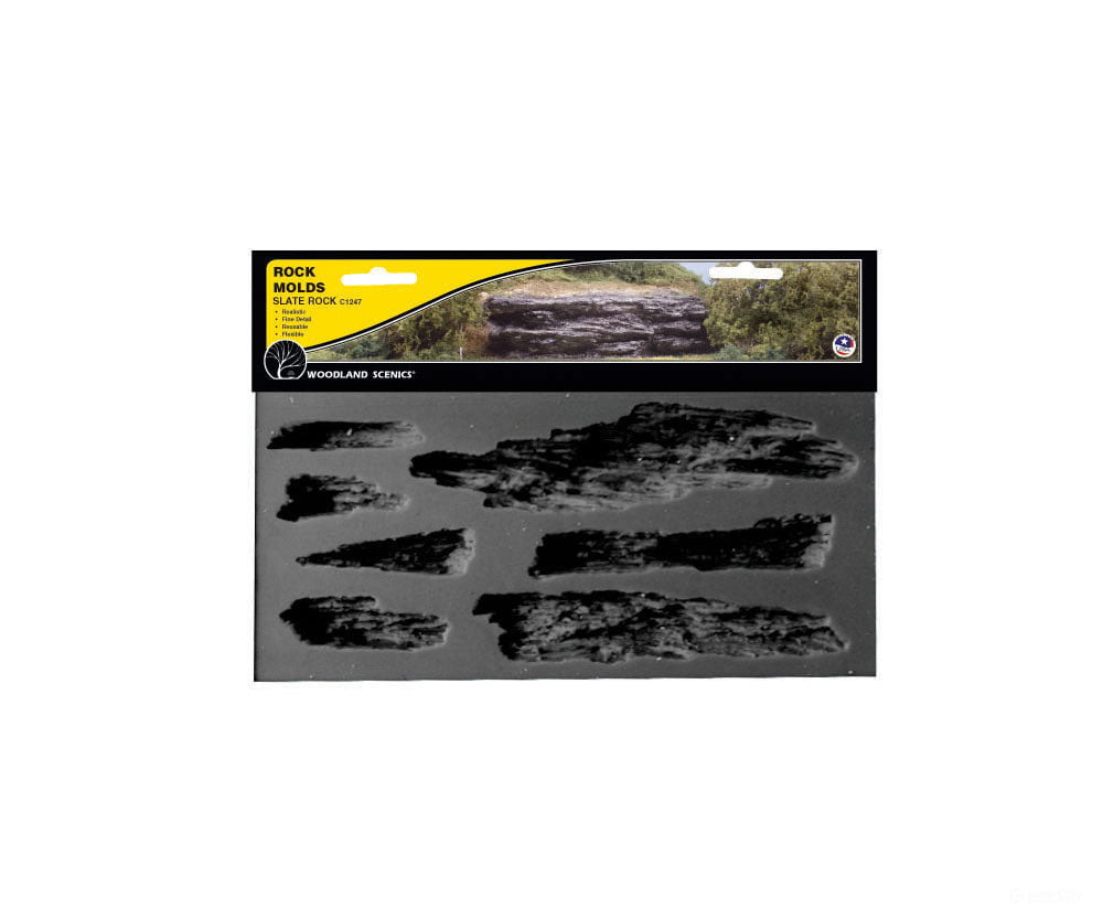 Woodland Scenics 1247 Rock Mold - Shelf Rocks & Landforms
