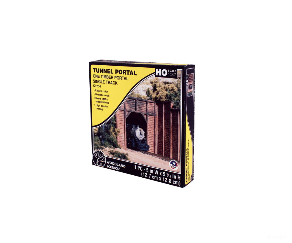 Woodland Scenics 1254 Tunnel Portal Timber (Ho) Tunnels & Bridges