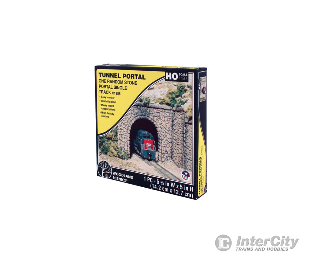 Woodland Scenics 1255 Tunnel Portal Random Stone Single (Ho) Tunnels & Bridges