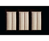 Woodland Scenics 1260 Retaining Walls (Hydrocal Plaster Castings; Pkg(3) Timbers Tunnels & Bridges