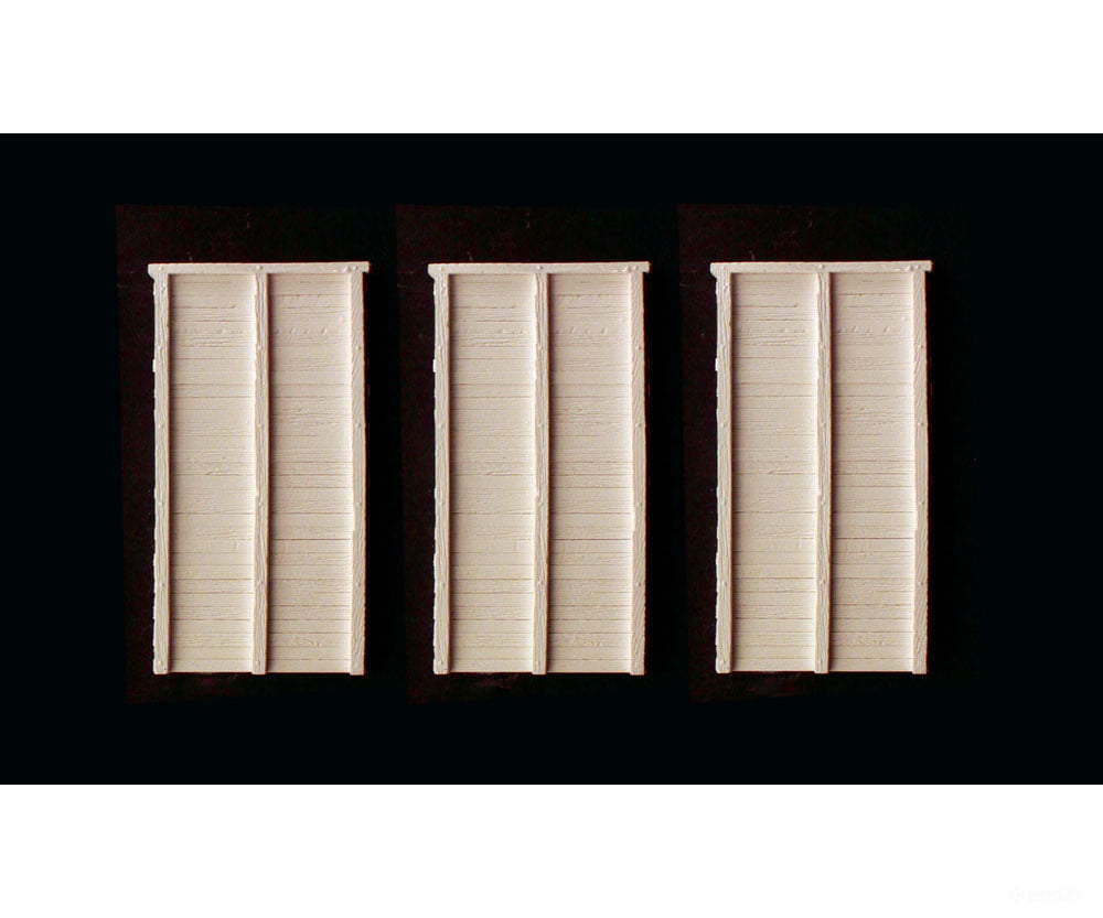 Woodland Scenics 1260 Retaining Walls (Hydrocal Plaster Castings; Pkg(3) Timbers Tunnels & Bridges