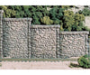 Woodland Scenics 1261 Retaining Walls (Hydrocal Plaster Castings) Pkg(3) Random Stone Tunnels &