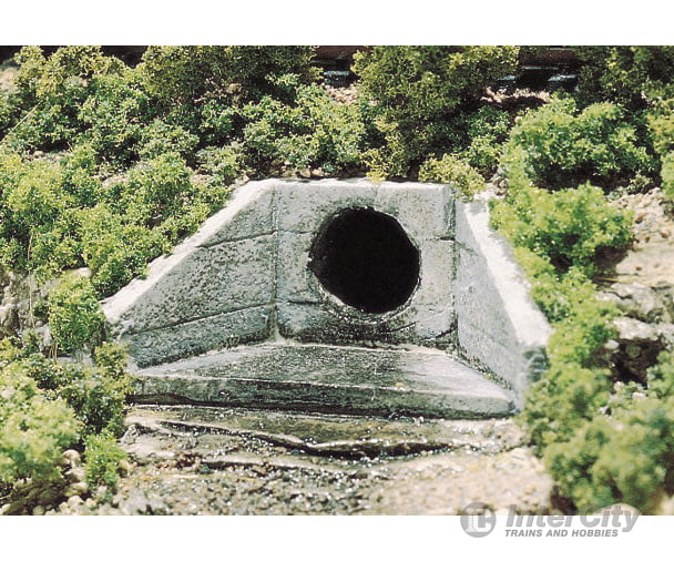 Woodland Scenics 1262 Culvert - Concrete (Ho) (2/Pk) Tunnels & Bridges