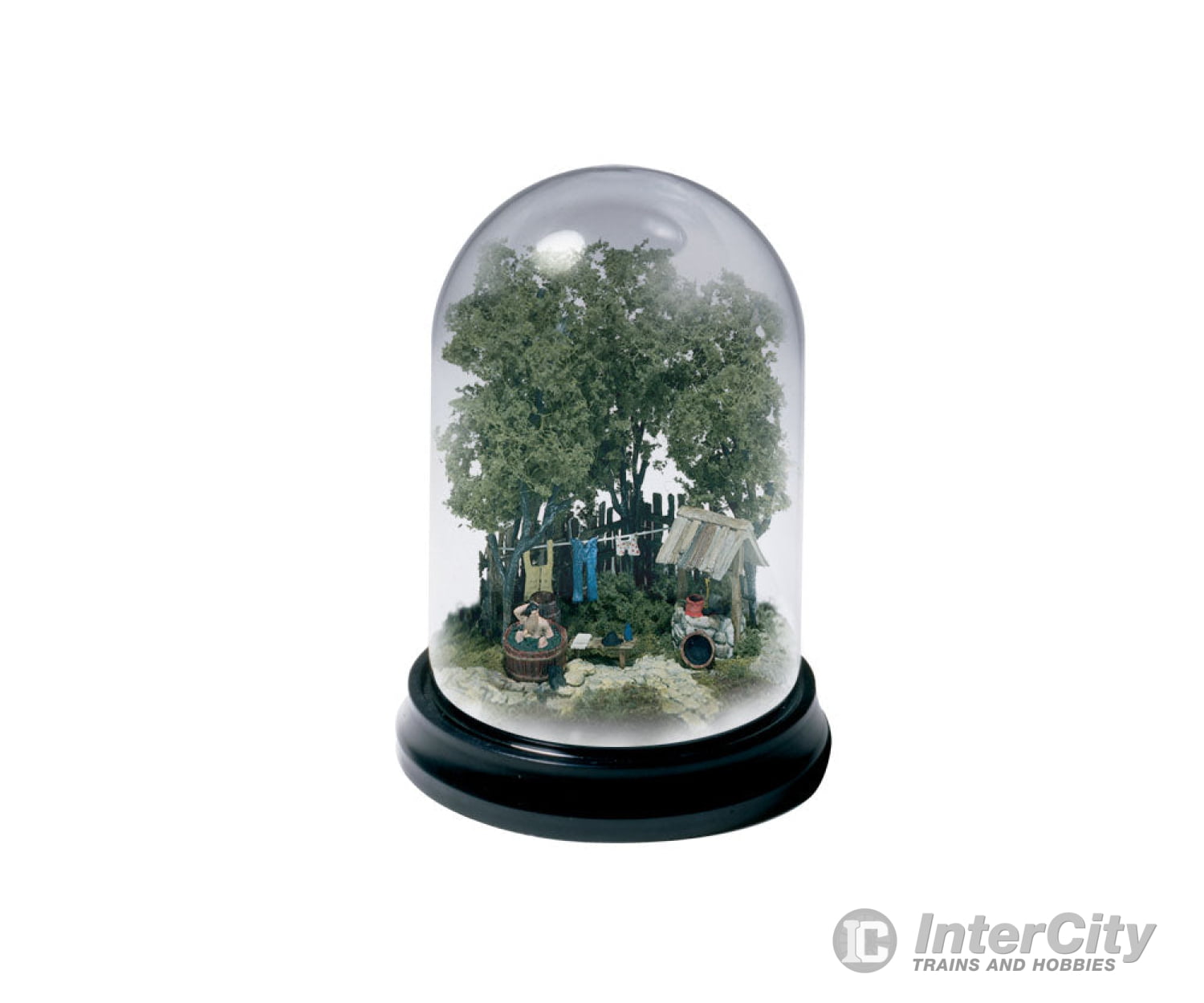 Woodland Scenics 127 Mini - Scene(Tm) Glass Display Dome W/Plastic Base - - Pkg(4) Other Scenery