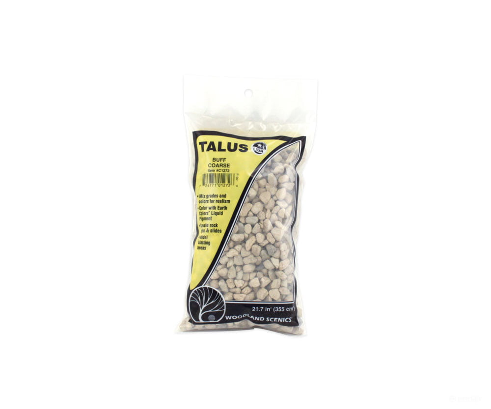Woodland Scenics 1272 Talus-Coarse Buff Rocks & Landforms