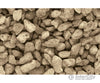 Woodland Scenics 1276 Talus - Coarse Brown Rocks & Landforms