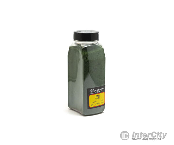Woodland Scenics 1346 Shaker Turf - Fine Weeds (32 Oz) Flock & Turf